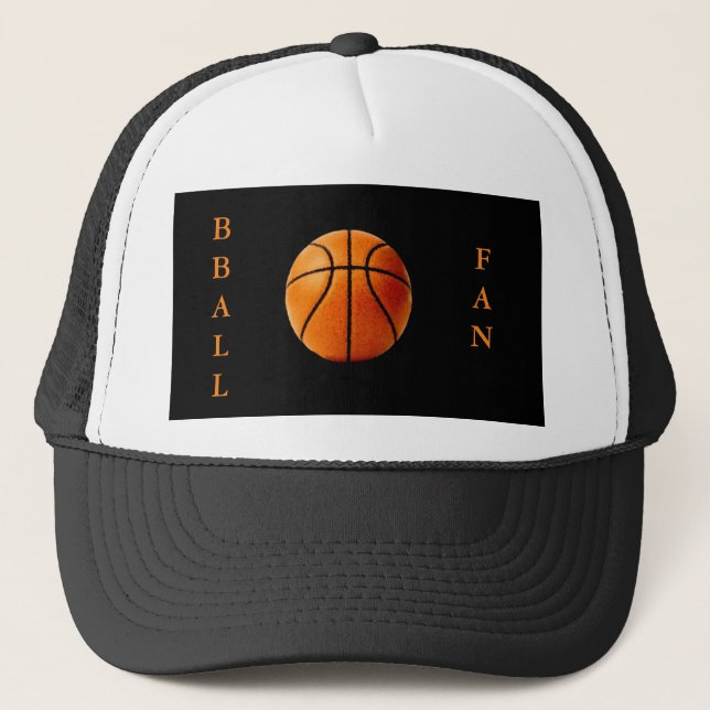 BBALL FAN TRUCKER HAT (Front)