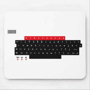 BBC Micro Keyboard Keys Mouse Mat
