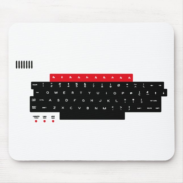 BBC Micro Keyboard Keys Mouse Mat (Front)