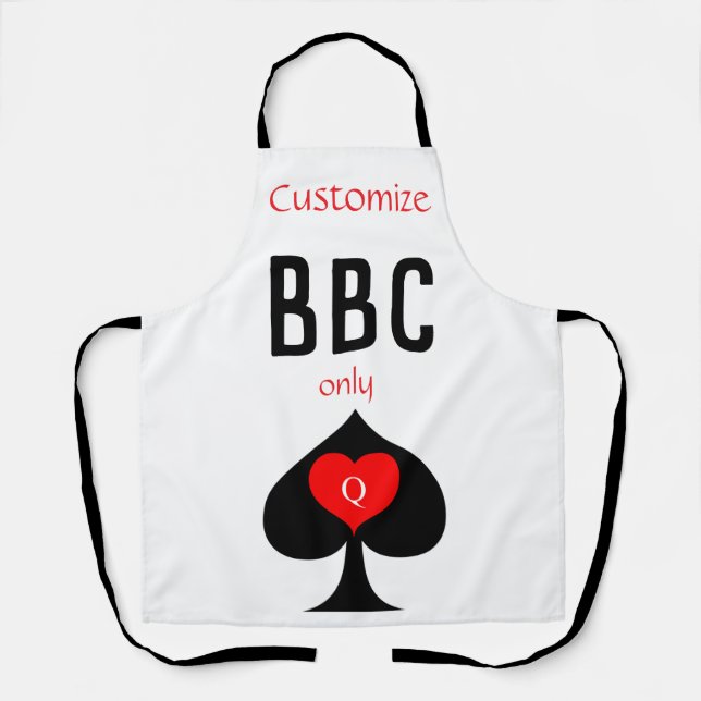 BBC Only Blade Spade Sign Thunder_Cove Apron (Front)