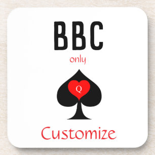 BBC Only Blade Spade Sign Thunder_Cove Coaster