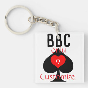 BBC Only Blade Spade Sign Thunder_Cove Key Ring