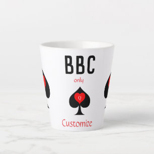 BBC Only Blade Spade Sign Thunder_Cove Latte Mug