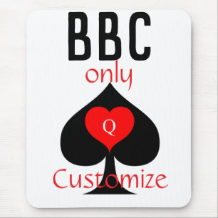 BBC Only Blade Spade Sign Thunder_Cove Mouse Mat
