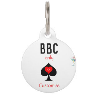 BBC Only Blade Spade Sign Thunder_Cove Pet Tag