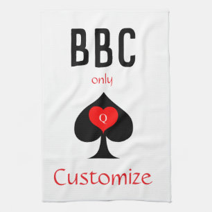 BBC Only Blade Spade Sign Thunder_Cove Tea Towel