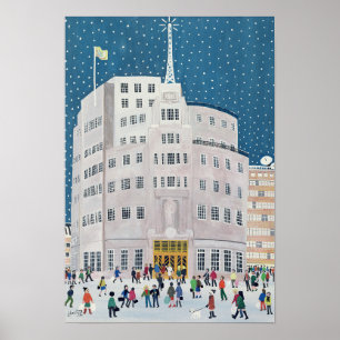 BBC's Broadcasting House Poster