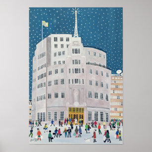 BBC's Broadcasting House Poster