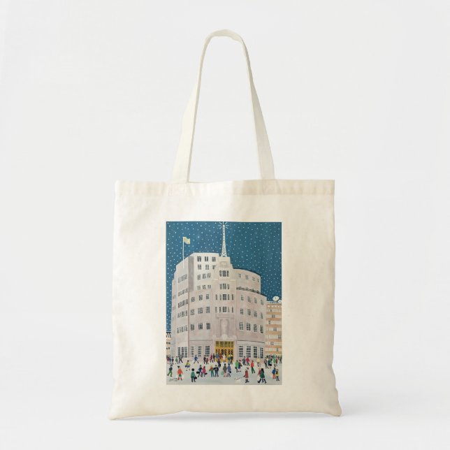 BBC's Broadcasting House Tote Bag (Front)