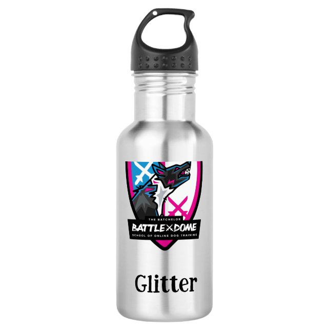 BBDLogoEmblem FC Text 710 Ml Water Bottle (Front)