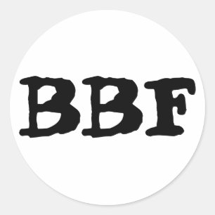 BBF, Best Friends Forever, Set of Stickers