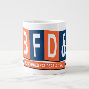 "BBFDnC" 20oz Large Coffee Mug
