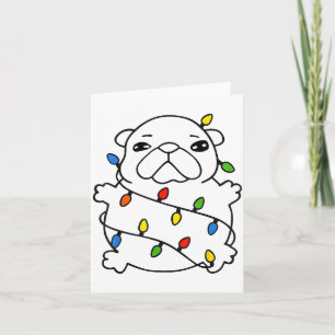 Bble Meme Christmas Funny I Am Bble Wash My Belly  Card