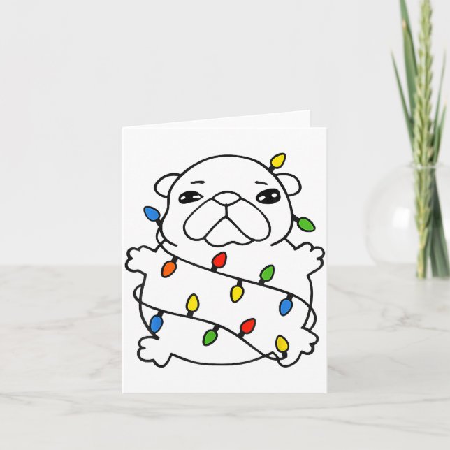 Bble Meme Christmas Funny I Am Bble Wash My Belly  Card (Front)