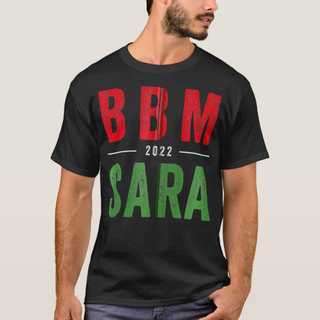 BBM 2022 BongBong Marcus Sara Philippine President T-Shirt (Front)