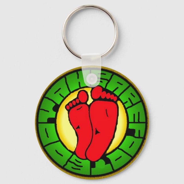 bbooyah logo keychain (Front)