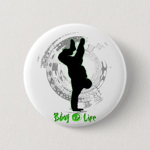 Bboy 4 Life Button
