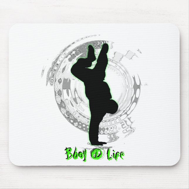 Bboy 4 Life Mouse Pad (Front)