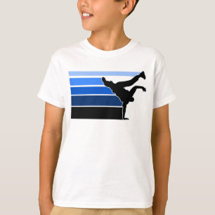 BBOY gradient blu blk kids T-Shirt