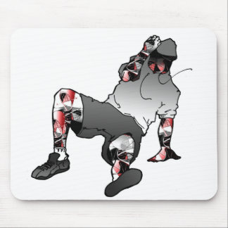 Bboy Stance Mouse Mat