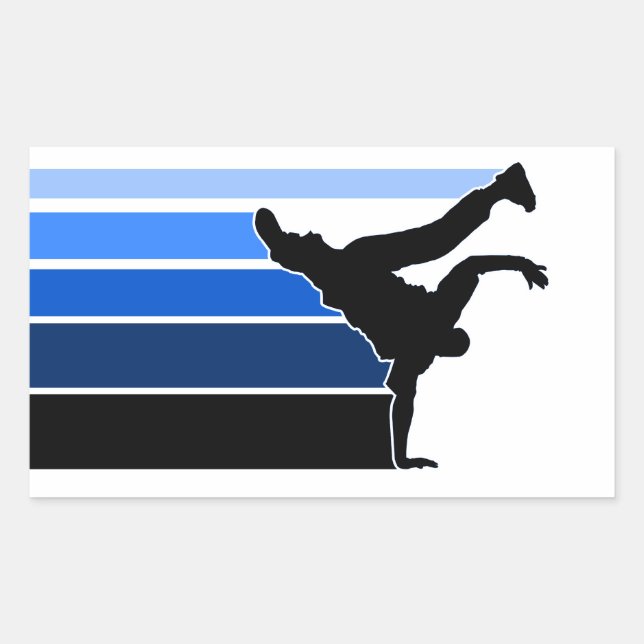 BBOY sticker blu (Front)