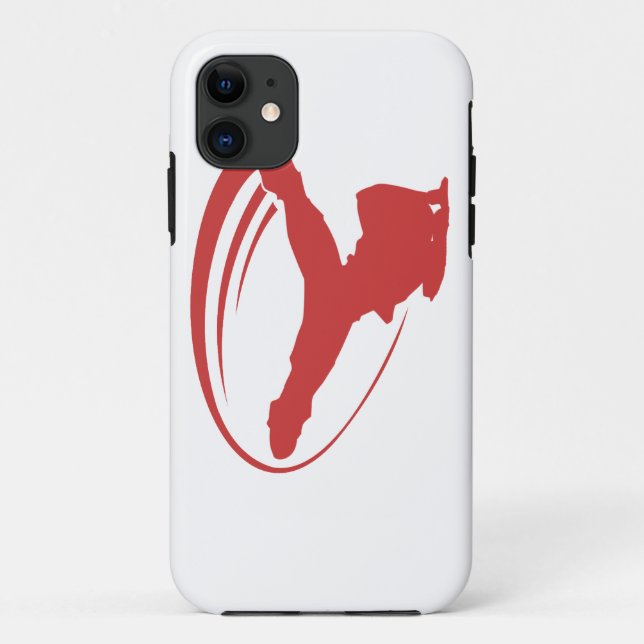 BBOY windmill red iphone Case-Mate iPhone Case (Back)