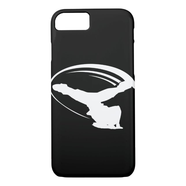BBOY windmill wht iPhone 7 case (Back)