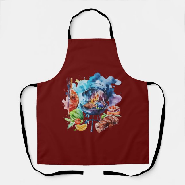 BBQ and grill Apron (Front)
