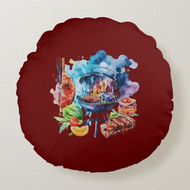 BBQ and grill Round Cushion (Front)