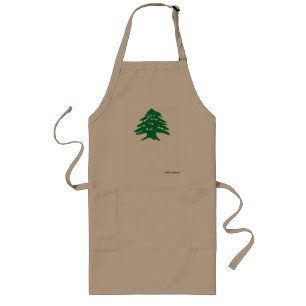 BBQ apron - Lebanese Cedar