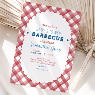 BBQ Baby Shower Invitation