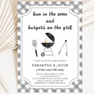 BBQ Baby Shower Invitation