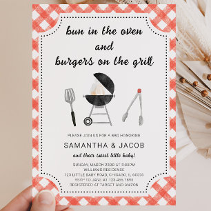 BBQ Baby Shower Invitation