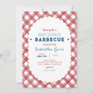 BBQ Baby Shower Invitation