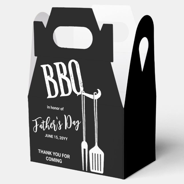 BBQ Backyard Party Favour Box (Opened)