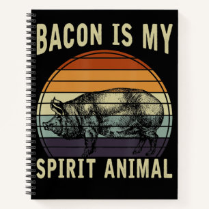 BBQ   Bacon Is My Spirit Animal BBQ Notebook