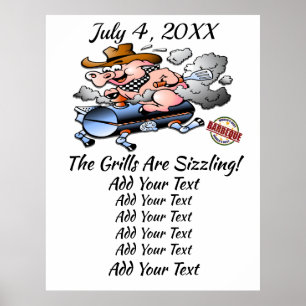 BBQ Barbecue Event /  Cookoff Poster