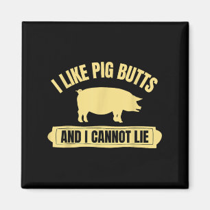 Bbq Barbeque Grilling I Like G Butts And I Cannot Magnet