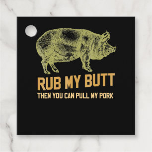 BBQ BBQ Grill Pig Funny Pork Id Smoke That Roast Favour Tags