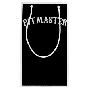 BBQ BBQ Pitmaster Chef Dad Fars Day Small Gift Bag