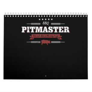 BBQ BBQ Pitmaster Low And Slow Is Way To Funny Calendar