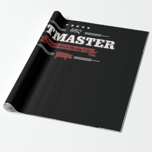 BBQ   BBQ Pitmaster Low And Slow Is Way To Funny Wrapping Paper