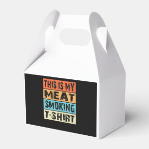 BBQ   BBQ Smoker  This Is My Meat Smoking Gift Favour Box