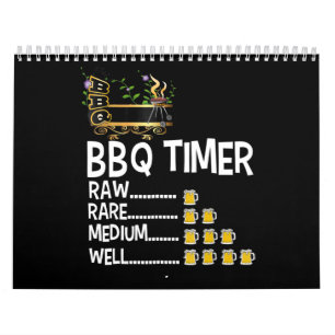 BBQ   BBQ Timer Barbecue Funny Grill Grilling Gift Calendar