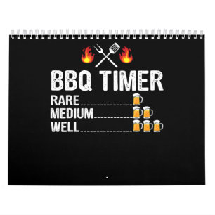 BBQ   BBQ Timer Drinking Grilling Grill Beer Calendar