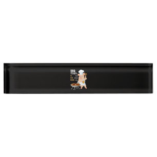 BBQ BBQ Timer Pig Grill Barbecue Beer Lover Men Nameplate