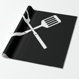 BBQ BBQ Utensils novelty BBQ Grill Tools Wrapping Paper