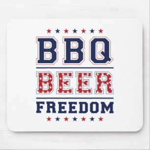 Bbq Beer Freedom 1 Mouse Mat