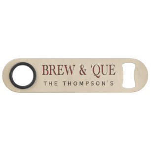 BBQ   Brew & 'Que Personalised