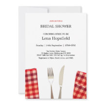 BBQ Bridal Shower Rustic Cookout Wedding Shower